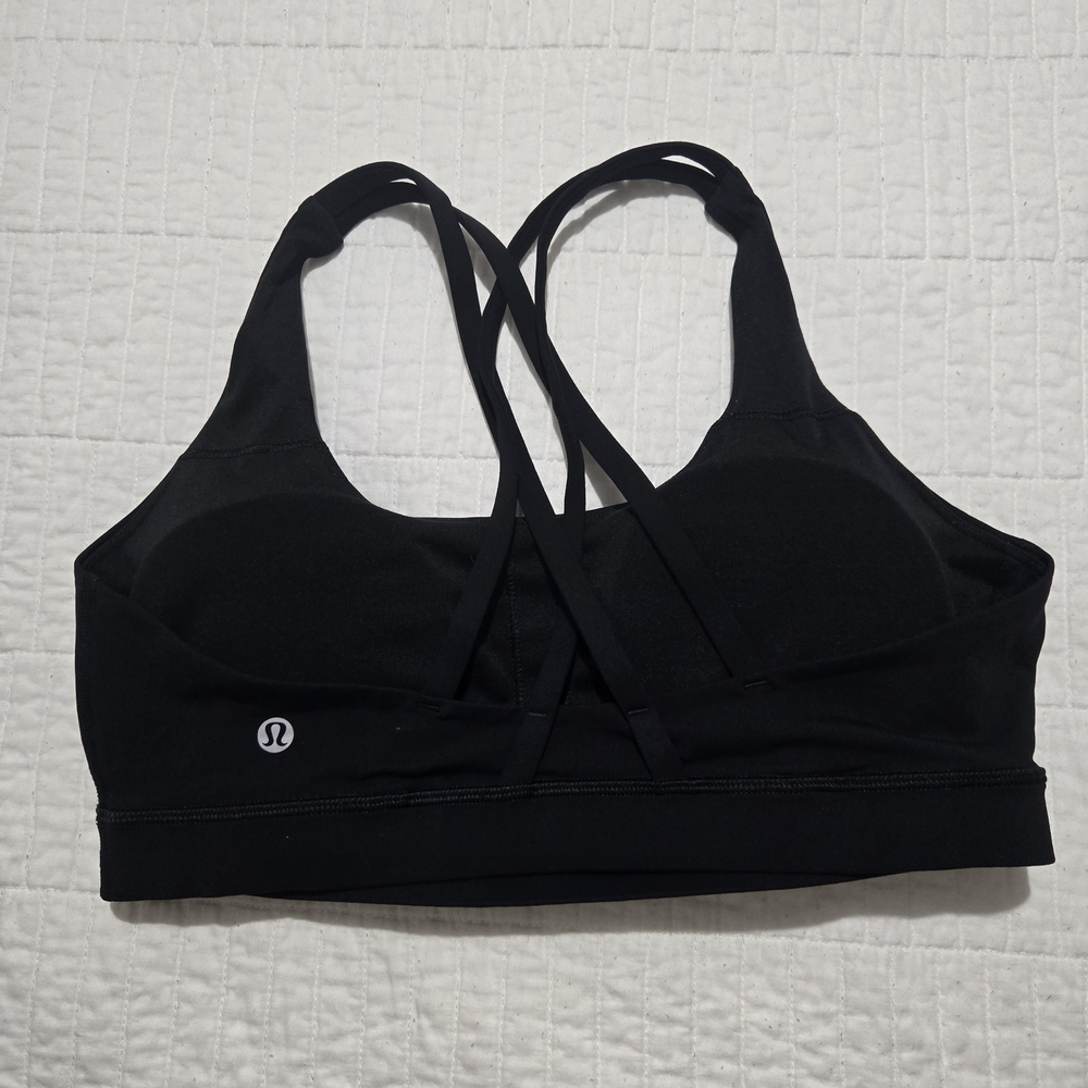 lululemon athletica Black Strappy Sports Bra - Women's Intimates - Picture 4 of 6